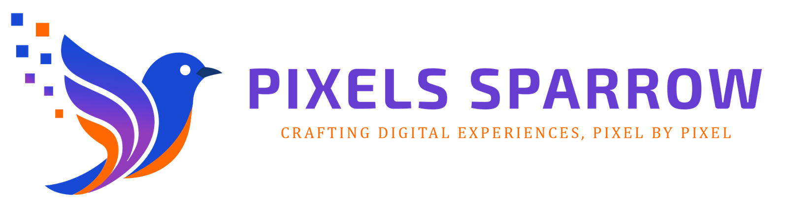 Pixels Sparrow Logo